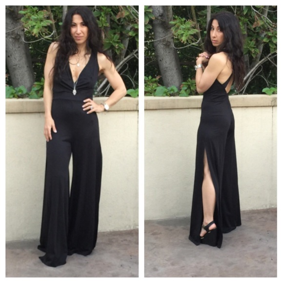 Dresses - 💥💥💥💥Stunning side slit jumpsuit ONE DAY SALE Dresses - 💥💥💥💥Stunning side slit jumpsuit ONE DAY SALE