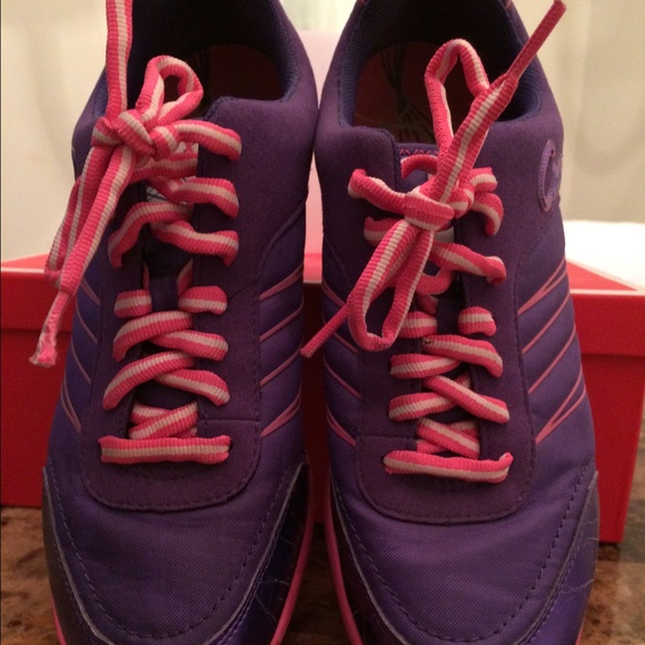 Coach sneaker purple and pink*Hold for Cerina1**
