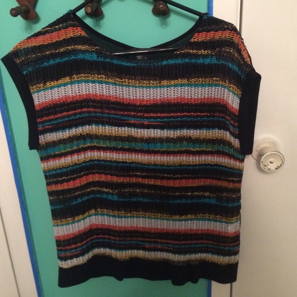 MyMichell tribal colored top
