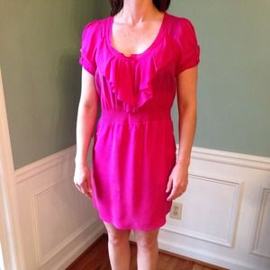 Rebecca Taylor Pink Silk Dress
