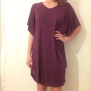 NEW: Purple Flowy Dress-Tunic