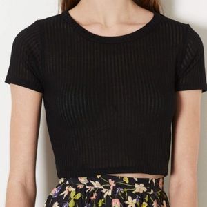 Ribbed Crop Top