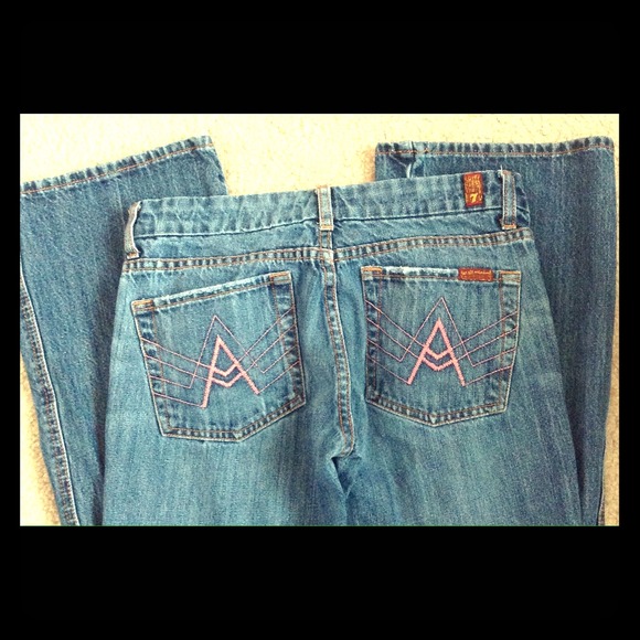 ❗️❗️SOLD ❗️❗️7 for ALL MANKIND A POCKET Jeans
