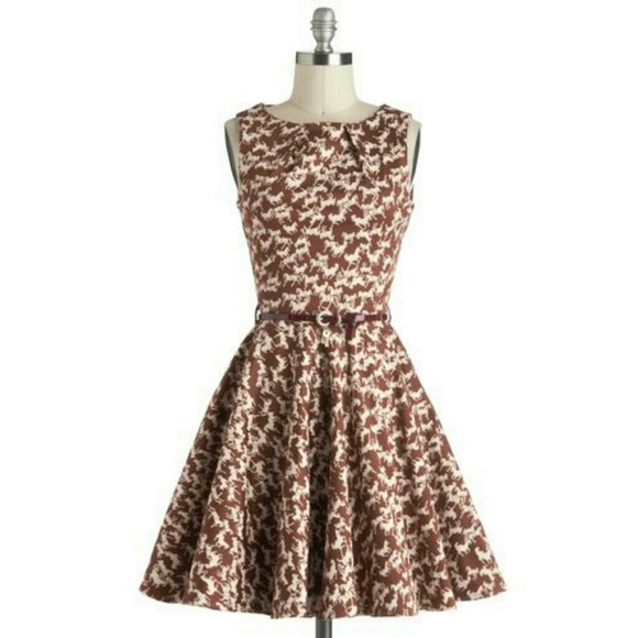 Closet Dress - Equine Horse print UK8/US2