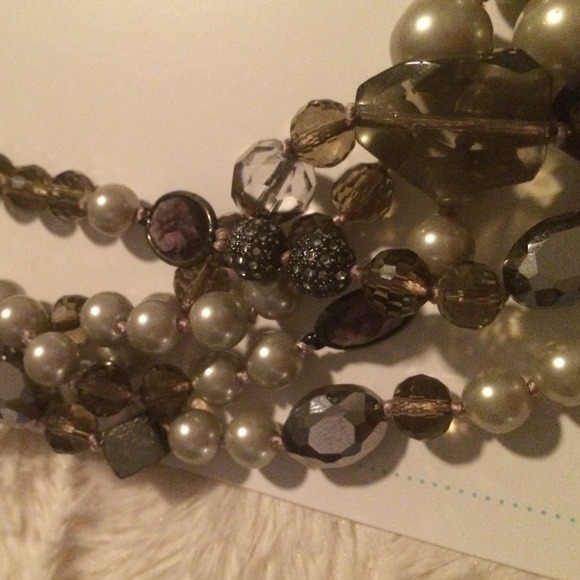 💜HP🌴Rare!Multi-Stone Necklace-all time fave! 💜 - Picture 2 of 4