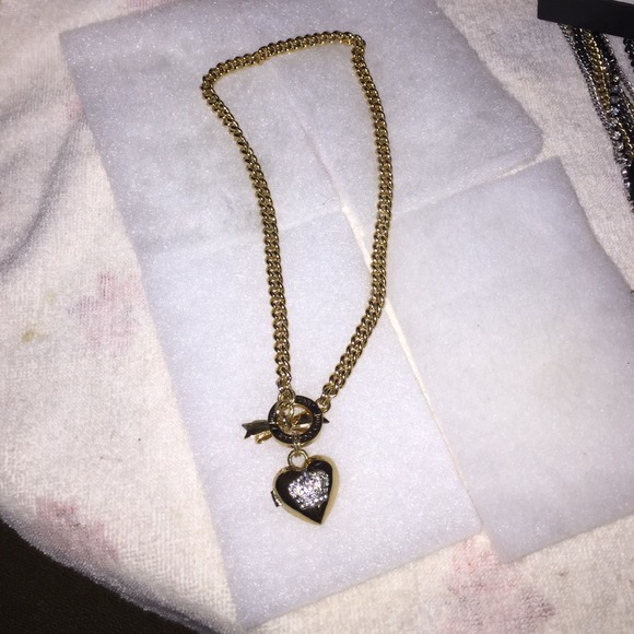 Brand new GOLD juicy couture necklace!
