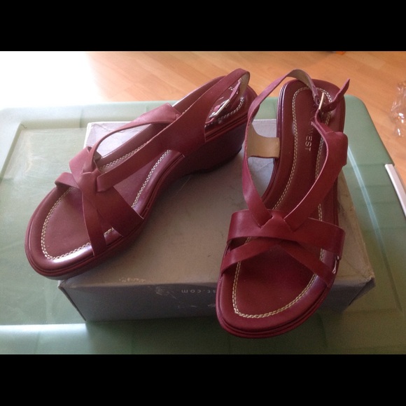 Red Sandals