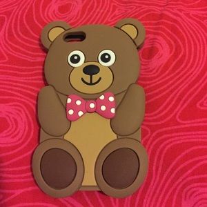 3D teddy bear case for iPhone 5/5S