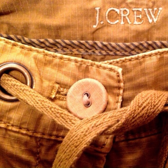 J Crew rollup cargo pants Old Gold, Favorite Fit unworn vintage Y2K