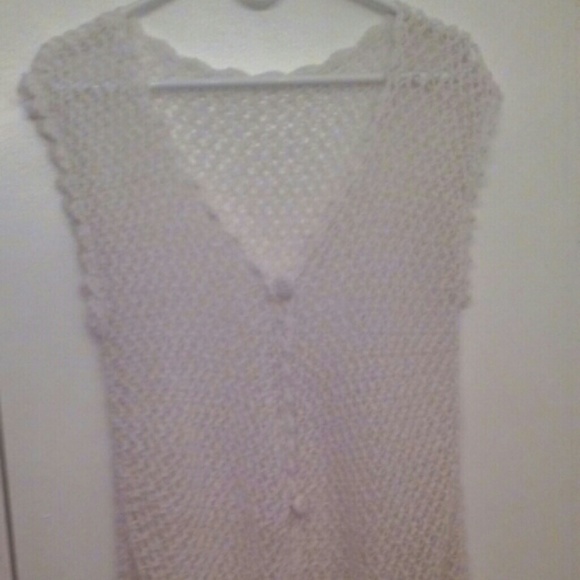 Cotton knit cover up - Picture 1 of 3