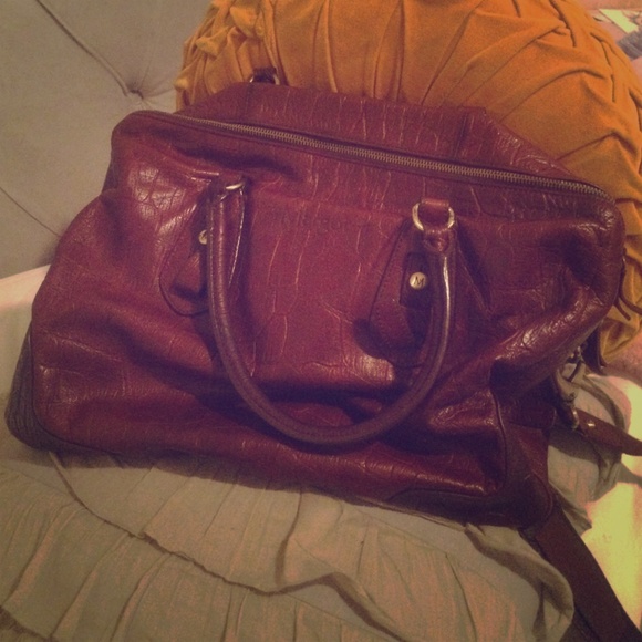 Brown genuine italian leather Handbag