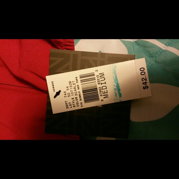 Red blouse. - Picture 2 of 2