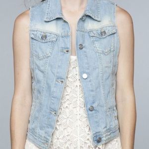 Brandy Melville Jean vest