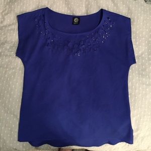 Cobalt cutout top