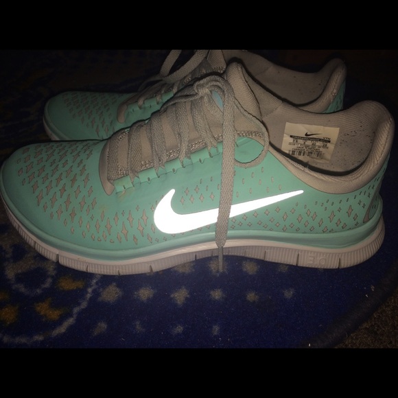 TIFFANY BLUE NIKE FREE RUN 3.0