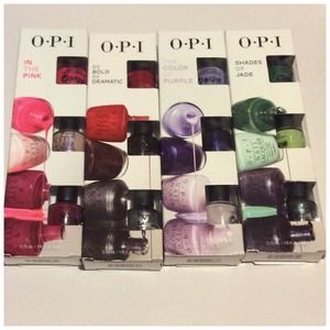 OPI Mini Nail Polish Sets 4 BNIB