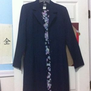 Gorgeous Navy Dress Suit