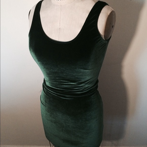 American Apparel velvet dress