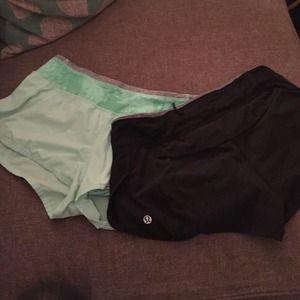 Bundle lululemon speed shorts .