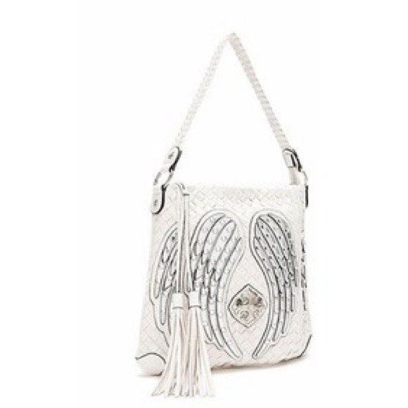 White Miss Me Purse
