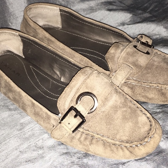 Tahari barrie driving mocassins