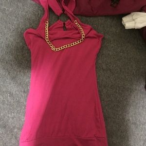 cute pink party dress