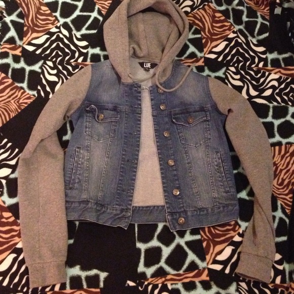 Hooded Jean Jacket