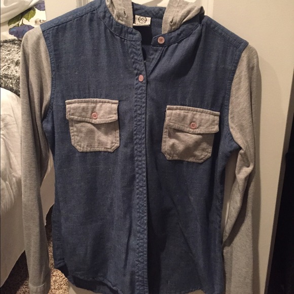 Empyre Hooded Button Up