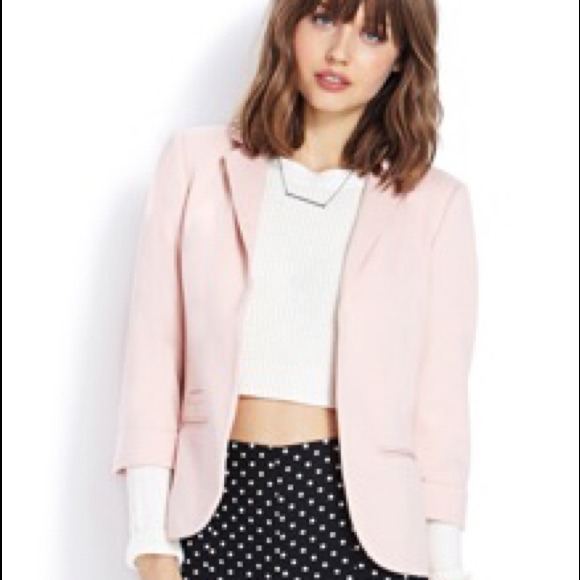 Forever 21 Light Pink Blazer