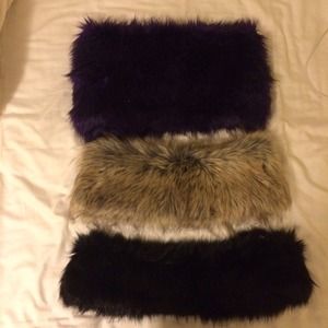 FAUX FUR shawls