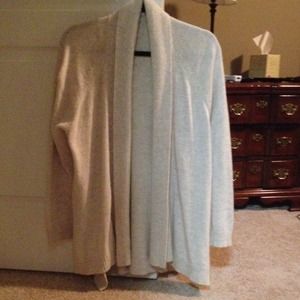 JJill Pure Jill wool open front cardigan small