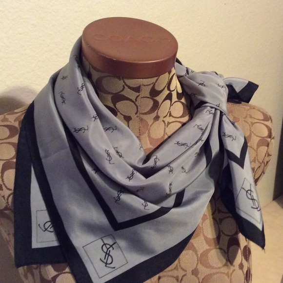 Yves St. Laurent vintage silk scarf