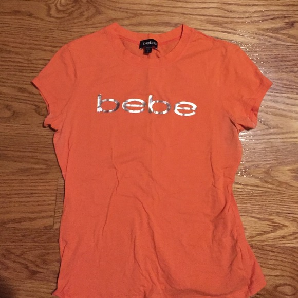 ✨SOLD✨bebe Orange Shirt