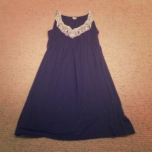 Navy blue summer dress!