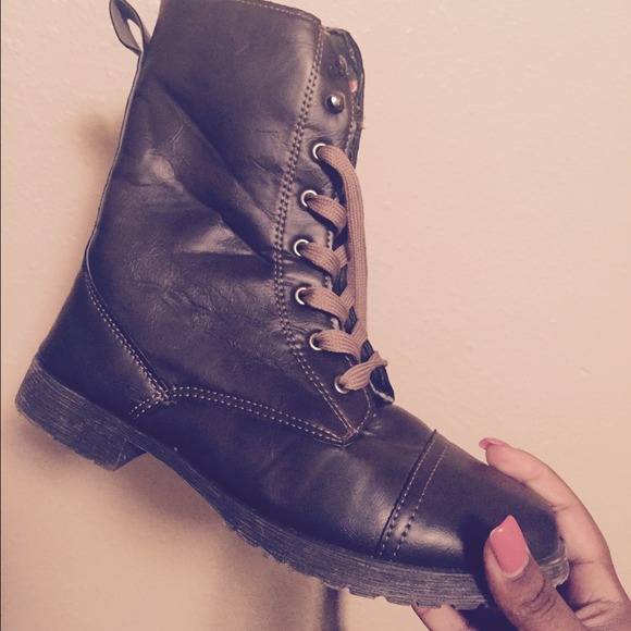 Brown boots