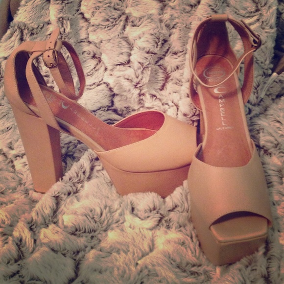 Jeffrey Campbell "Perfect 2" Nude Platform