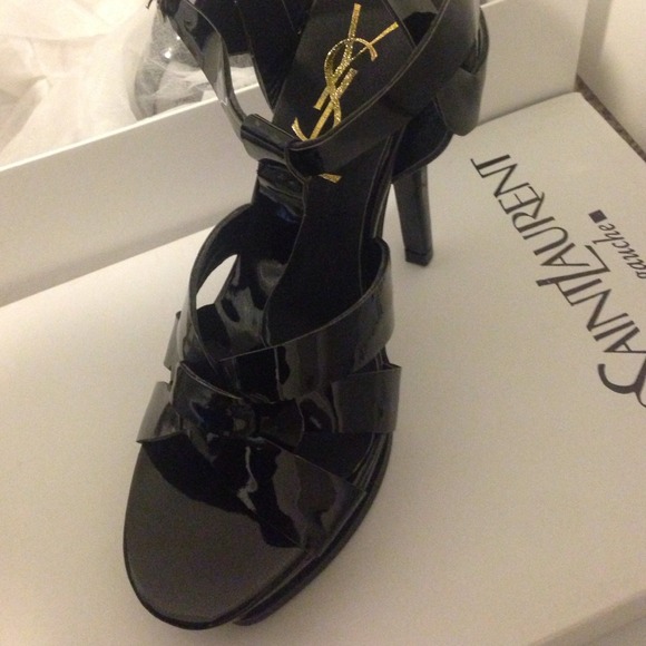 Ysl Tribune Black Shoes