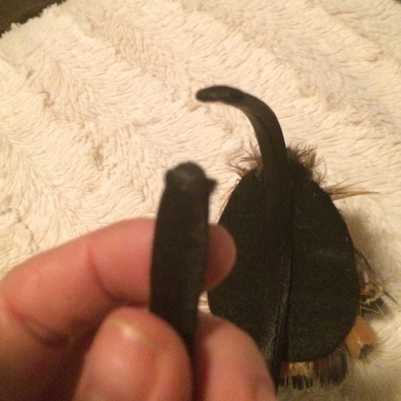 ✨hp✨Pheasant + many-faceted bead HEADBAND flapper - Picture 4 of 4