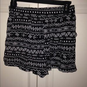 Flowy Aztec Shorts