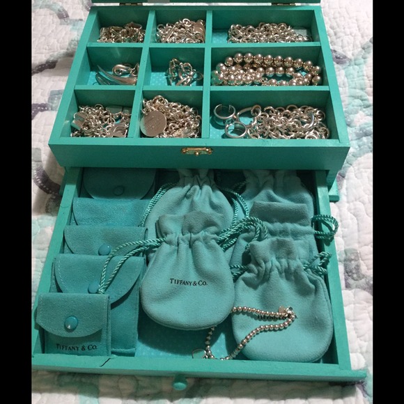 Hand Crafted Wooden Jewelry Box for Tiffany & Co. - Picture 2 of 4