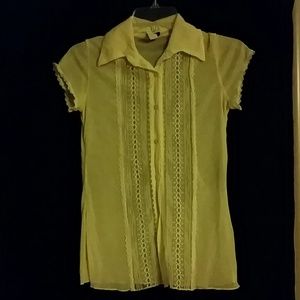 Sheer lacey blouse