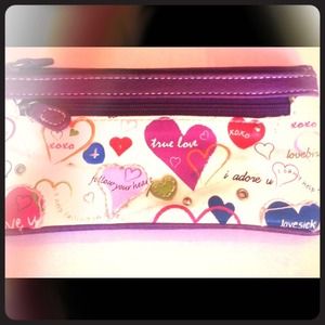 ...SOLD... Multi colored girly wallet