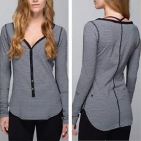 NWOT Lululemon Awesoma Henley (Sold out)