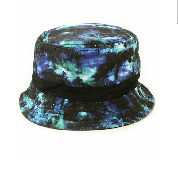 Blue Galaxy Bucket hat (reversible)