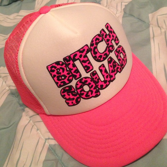 "Bitch squad" trucker hat