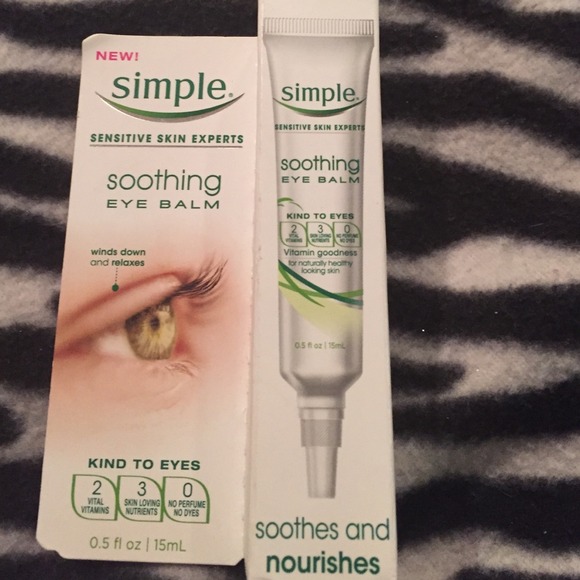 Soothing eye balm.