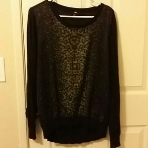 Large black long sleeve