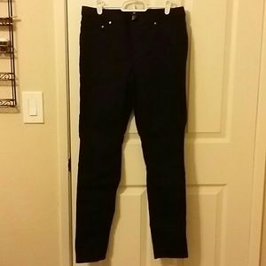 Black legging jeans