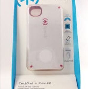 Speck Pink/White iPhone 5/5S Case