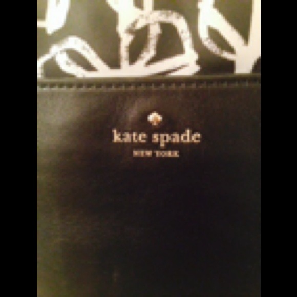 Kate spade cross body bag black-and-white